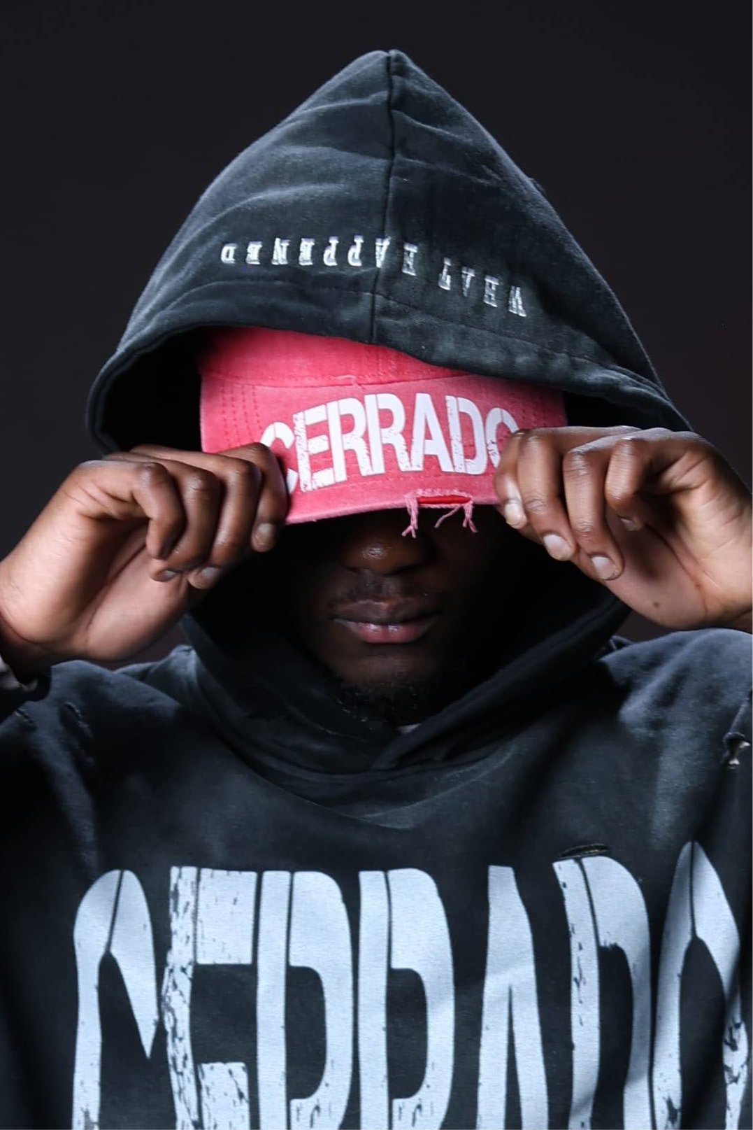 Distressed red CERRADO Dad cap