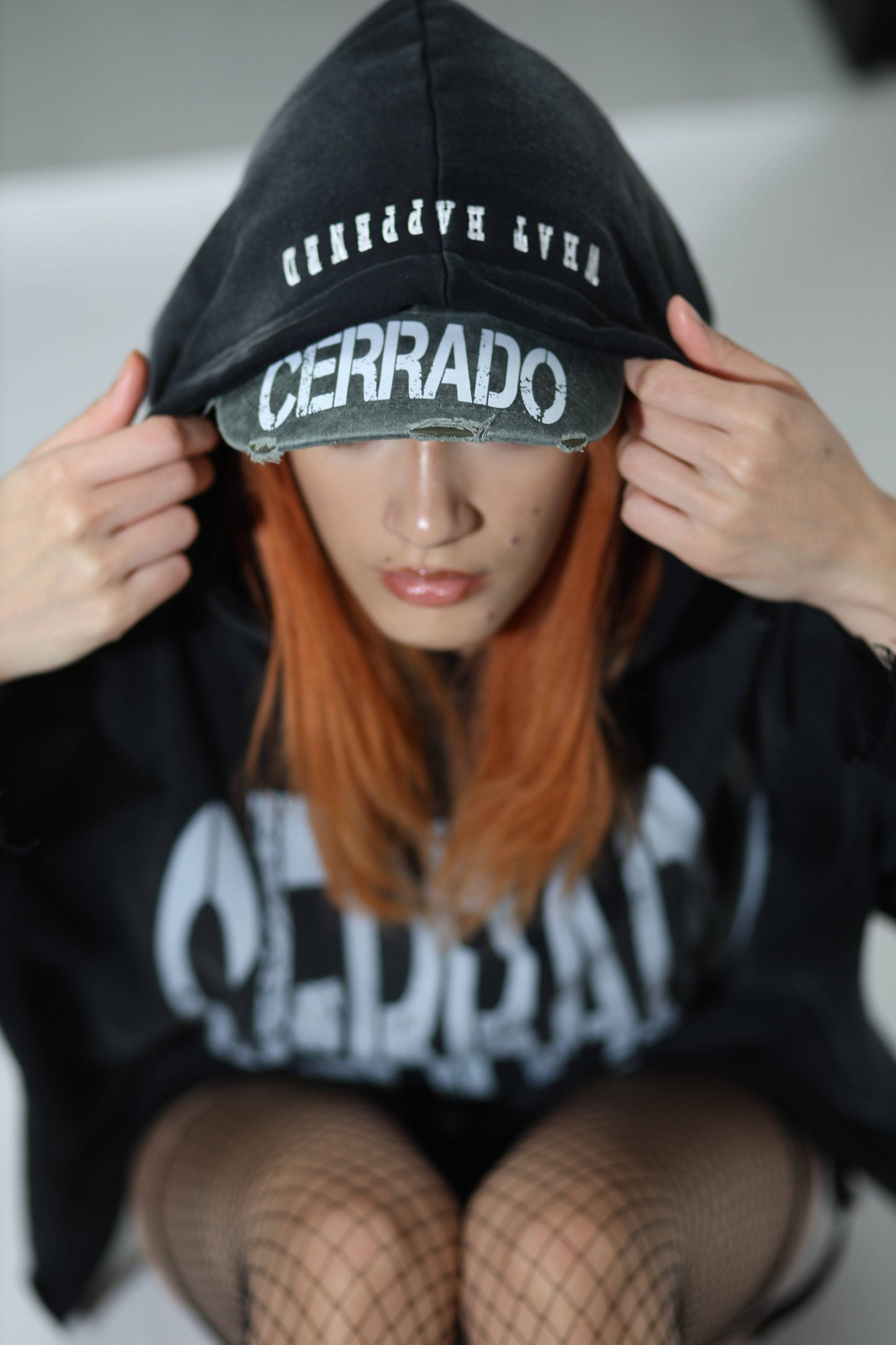 Distressed grey CERRADO Dad cap