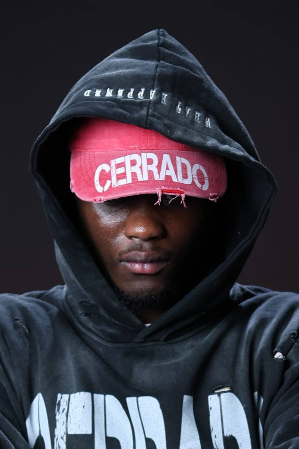 Distressed red CERRADO Dad cap