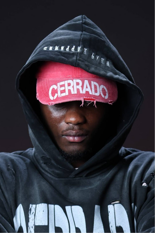 Distressed red CERRADO Dad cap