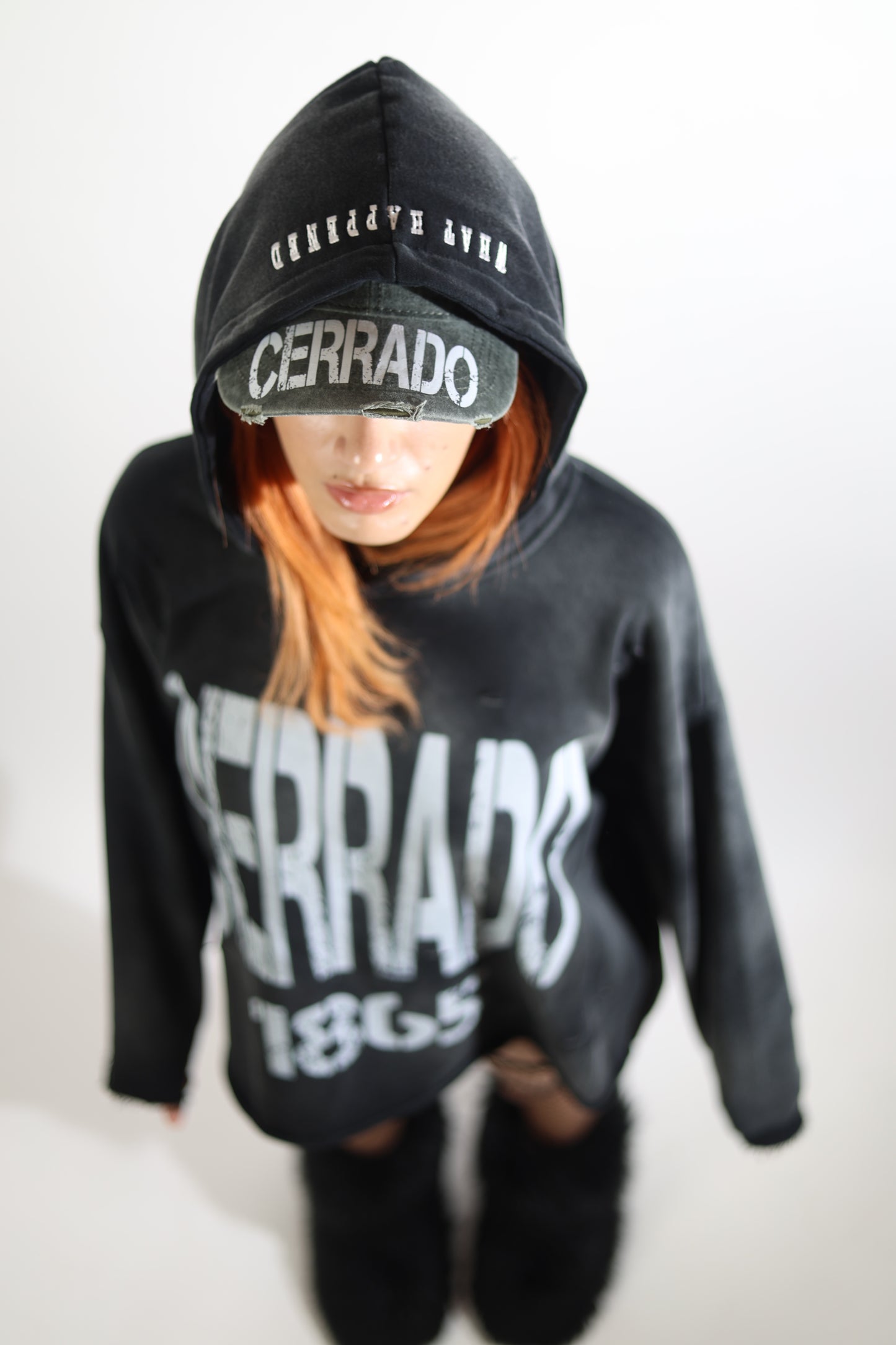 Distressed grey CERRADO Dad cap