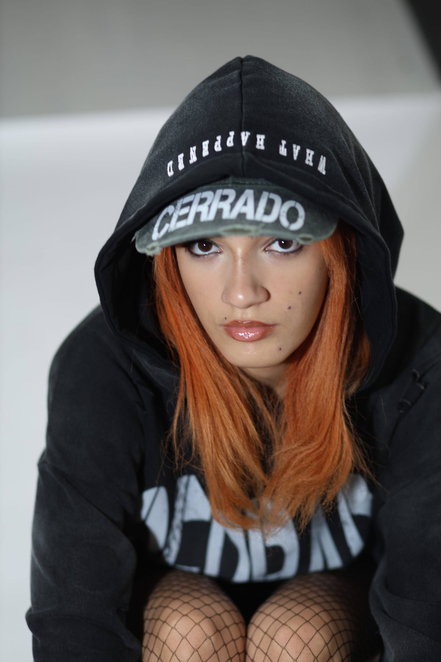 Distressed grey CERRADO Dad cap