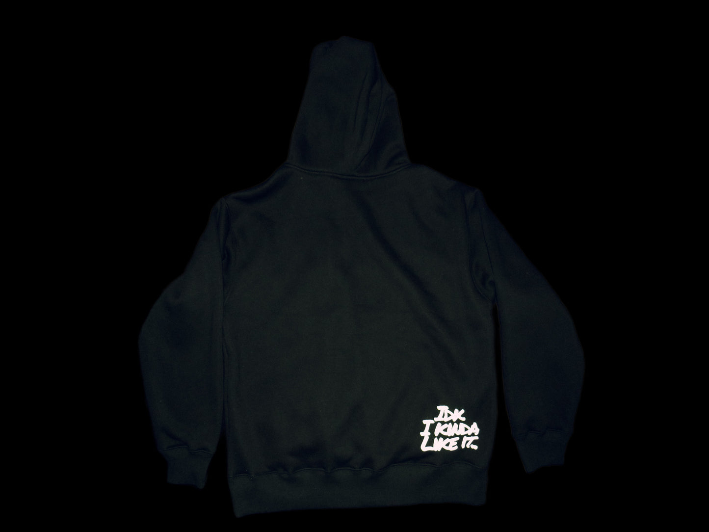 “F*ck CERRADO” black oversized hoodie