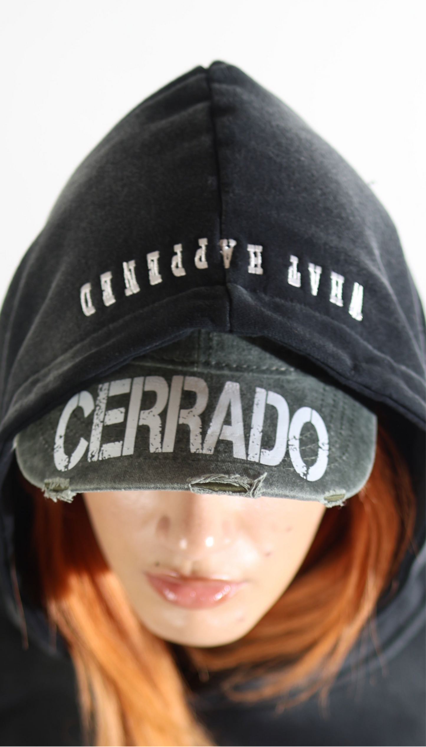 Distressed grey CERRADO Dad cap